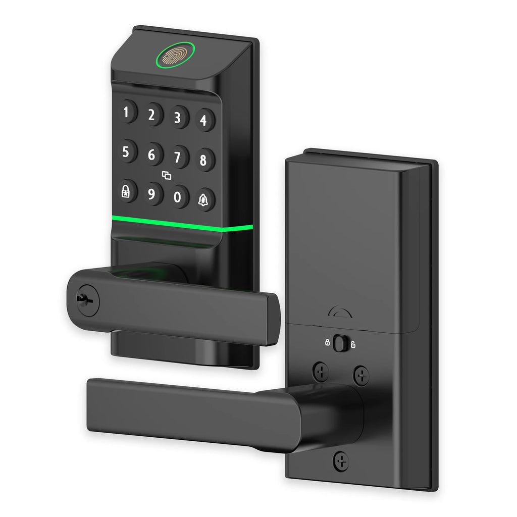 Smart Fingerprint Door Lock Passcode Unlock Electronic Touchscreen